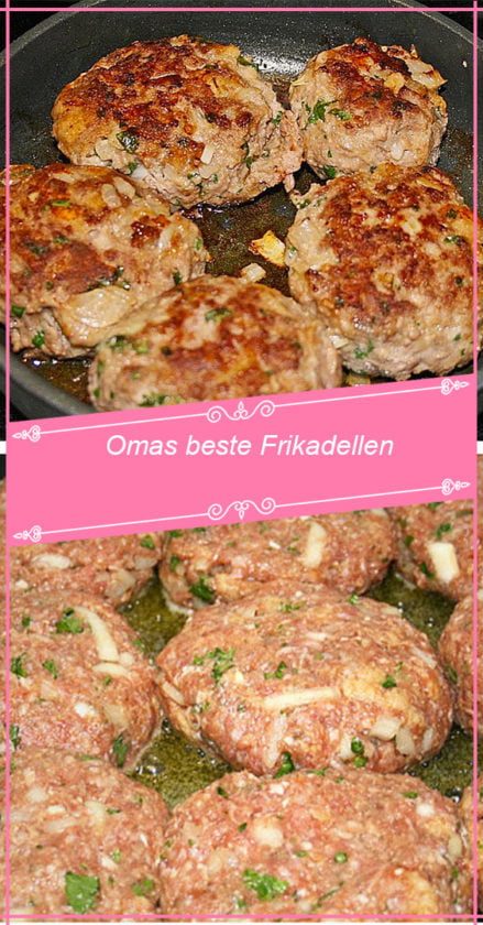 Lecker Omas Beste Frikadellen – RezepteBlog.net