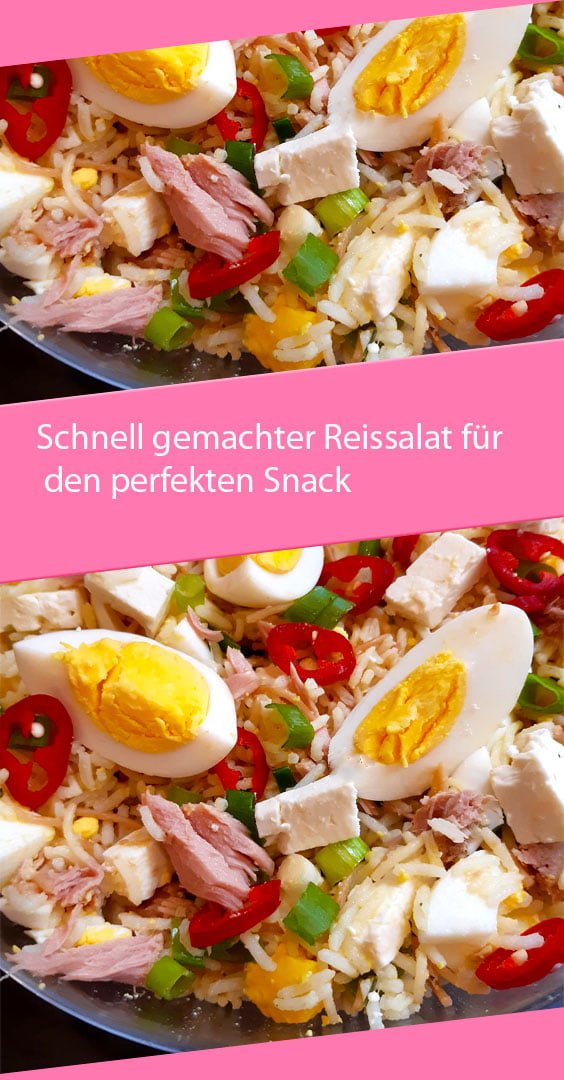 Schnell gemachter Reissalat für den perfekten Snack – RezepteBlog.net